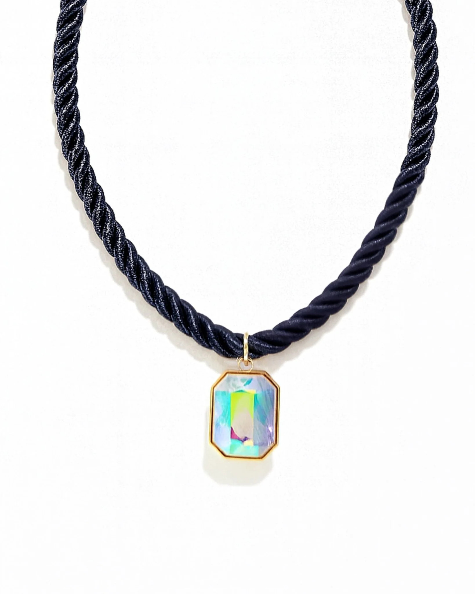 Necklace - Tailyn Rope Navy | LINNY CO LLC