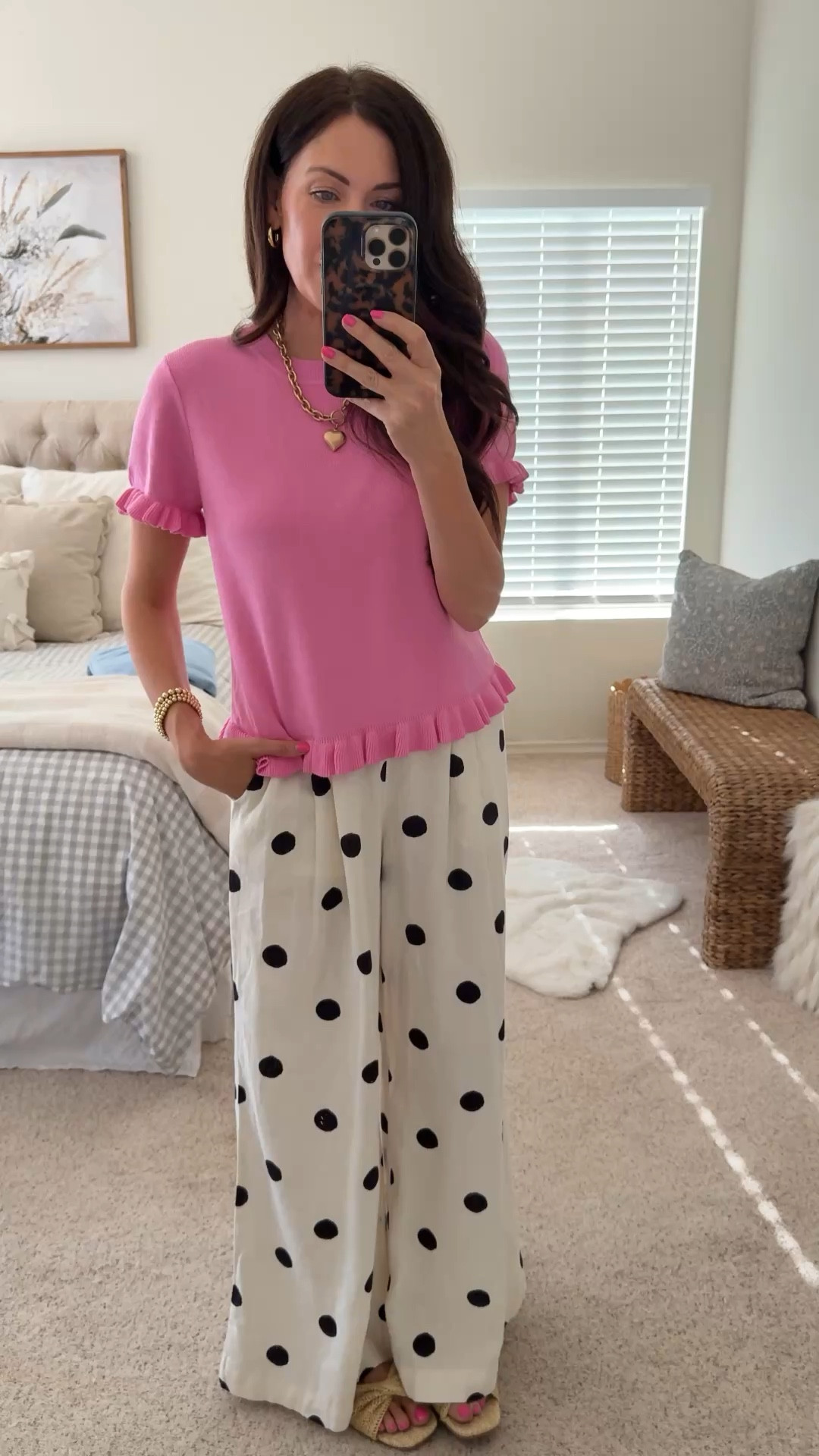 Medium sweater top
Small pants -restocked in some sizes! 

#LTKSeasonal #LTKmomlife #LTKootd