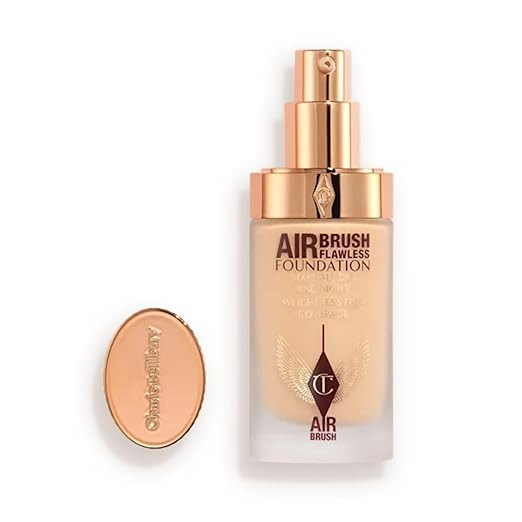 Charlotte Tilbury Airbrush Flawless Matte Foundation - Full Coverage Liquid Makeup with a Natural... | Amazon (US)