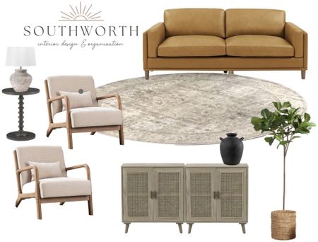 Southworth Interior Design Living Room Refresh Design Board

I love the casual elegance of this living room. Neutral colors with a pop of green. A variety of these pieces are on sale right now! 

The fiddle leaves fig and basket in the original design are from World Market if you prefer the look of those better. 🤎

rise + SHINE
Southworth Design

#LTKhome #LTKsalealert #LTKfindsunder100