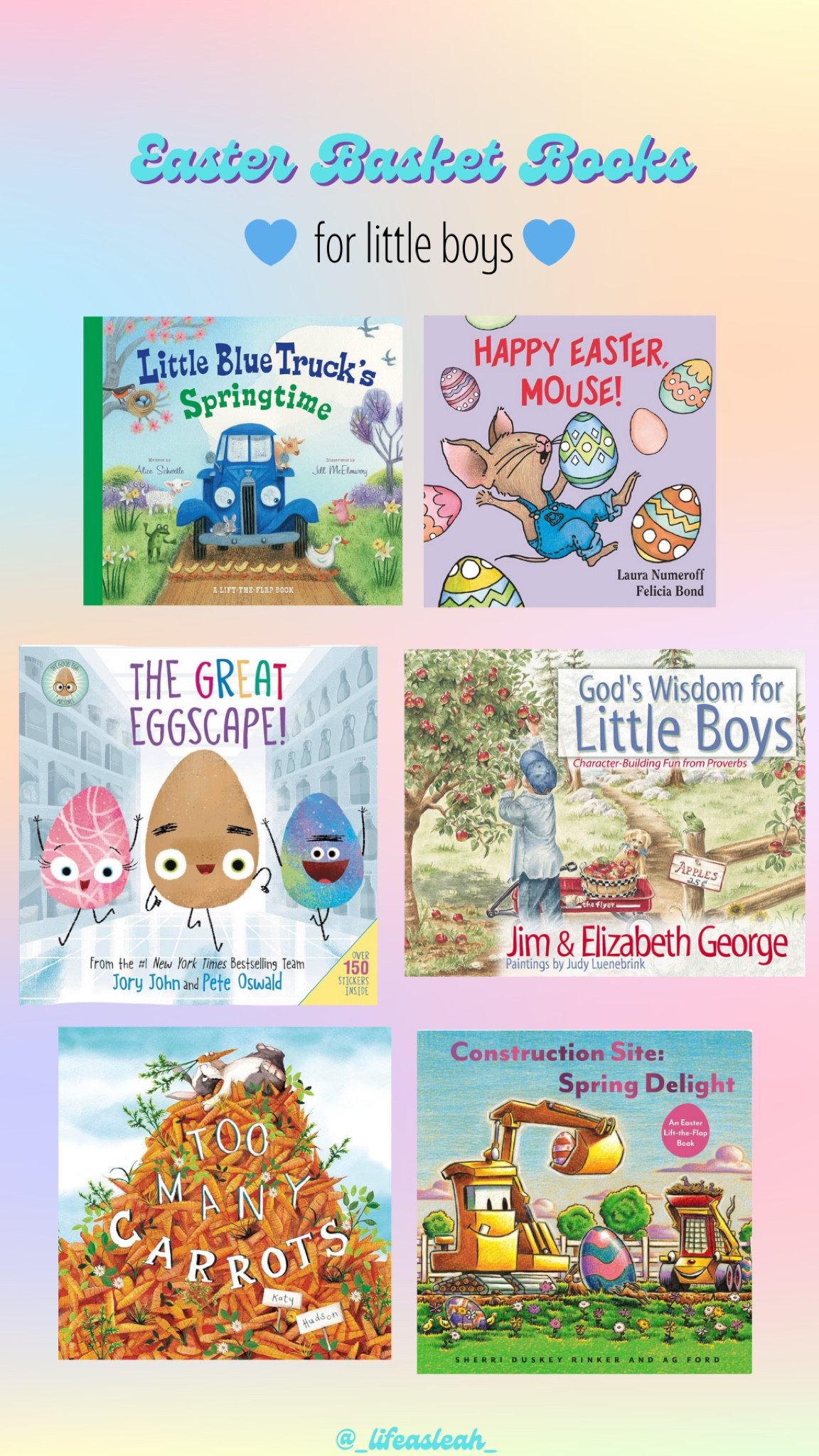 fun springtime books for your little man’s Easter basket — or to add to your seasonal rotation! 📖 🐰 🐣  all $10 and under! 

#LTKSeasonal #LTKkids #LTKsalealert