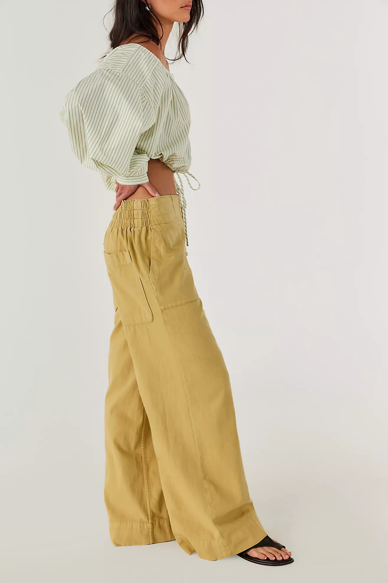 We The Free Breezy Denim Pull-On Jeans | Free People (Global - UK&FR Excluded)