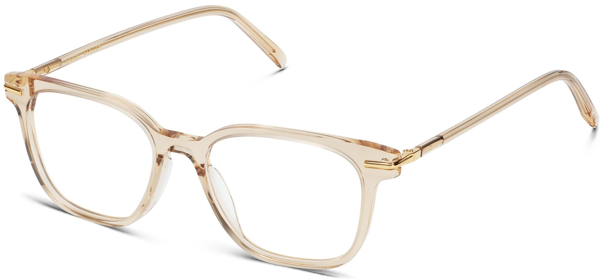 Nutmeg Crystal with Polished Gold | Warby Parker (US)