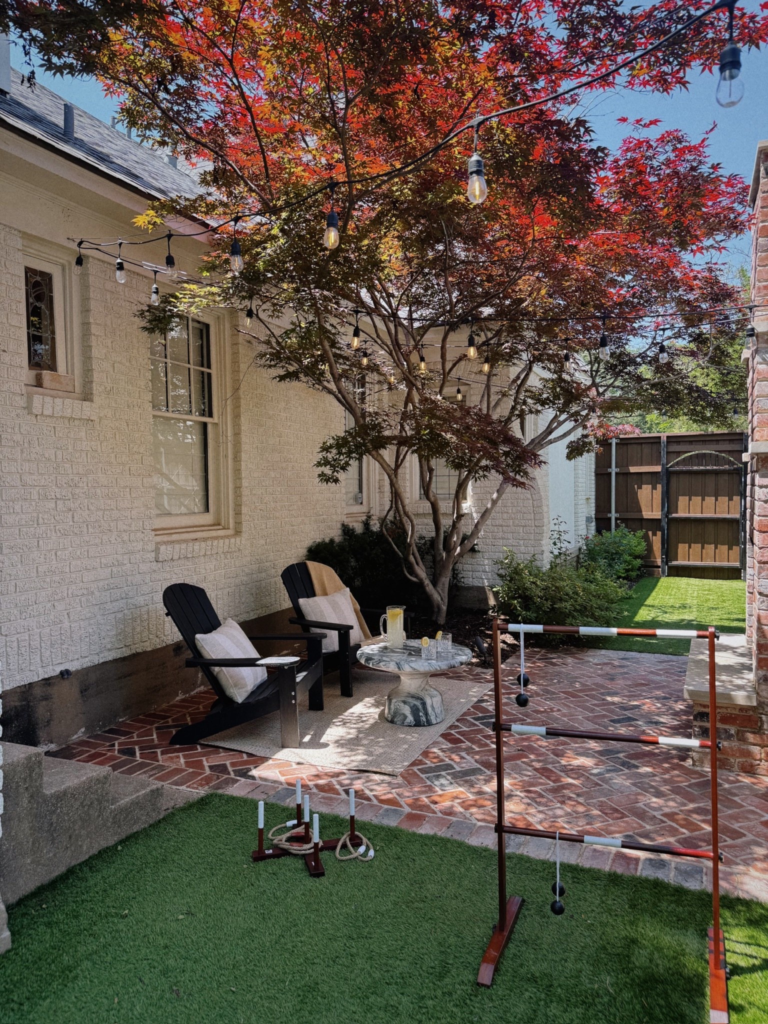 #ad I've been working on my vision for our backyard recently & @Wayfair has the best finds to elevate your outdoor & garden spaces this Spring. #wishyouwerehere #outdoor #Wayfair #WayfairPartner