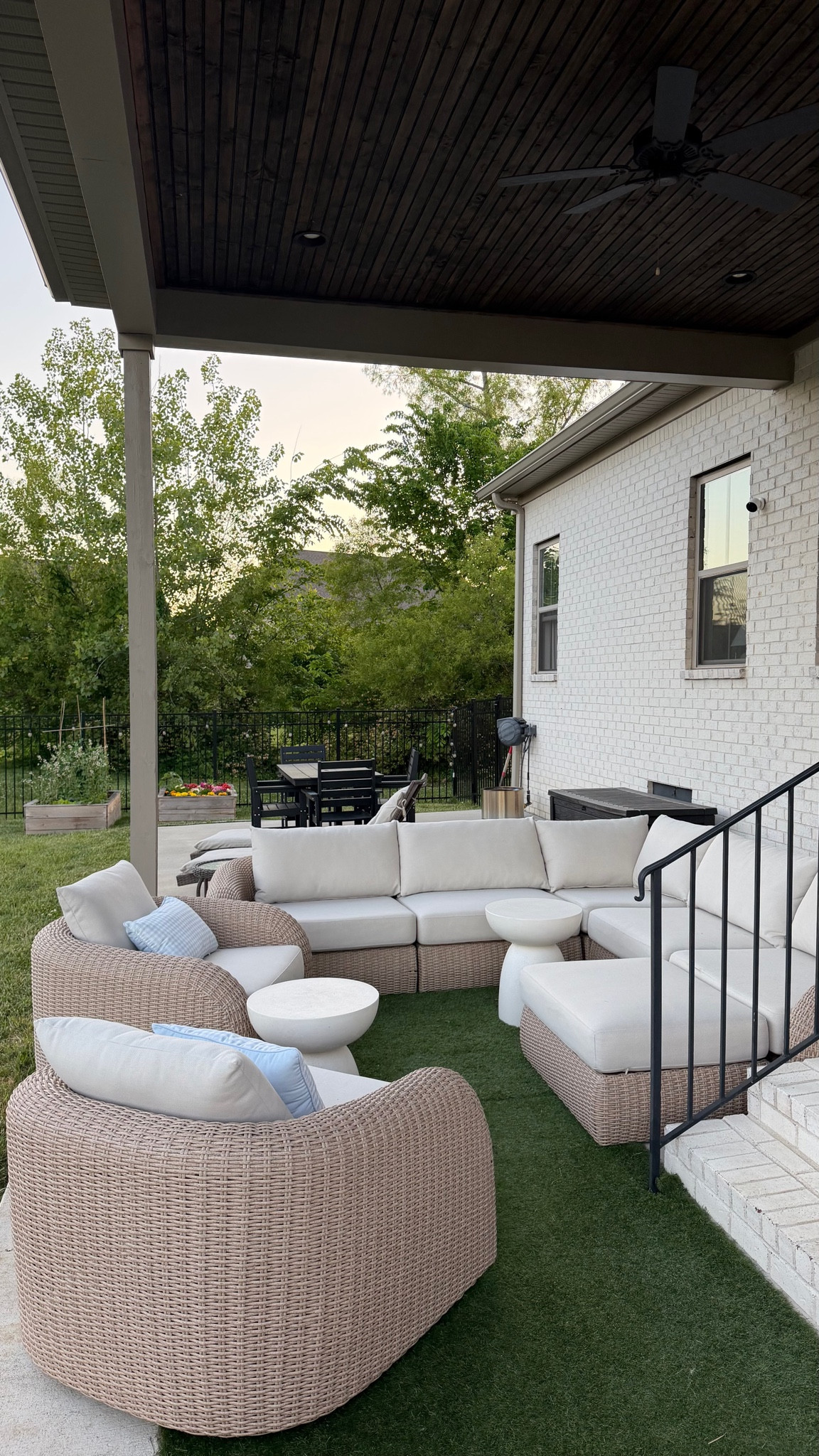 Spring patio setup furniture 🤌🏻

My Texas House, patio furniture, Castlery, Castlery patio furniture, spring patio furniture ideas, outdoor chairs and end tables, patio chairs set, outdoor end tables, modern patio furniture, outdoor living space ideas, patio styling ideas, backyard patio setup, patio decor ideas, outdoor furniture set, patio refresh ideas, spring outdoor furniture, spring pillows, blue pillow, Tennessee spring patio

#LTKdayinmylife #LTKHome #LTKSeasonal