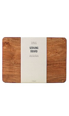 Public Goods Small Acacia Serving Board from Revolve.com | Revolve Clothing (Global)