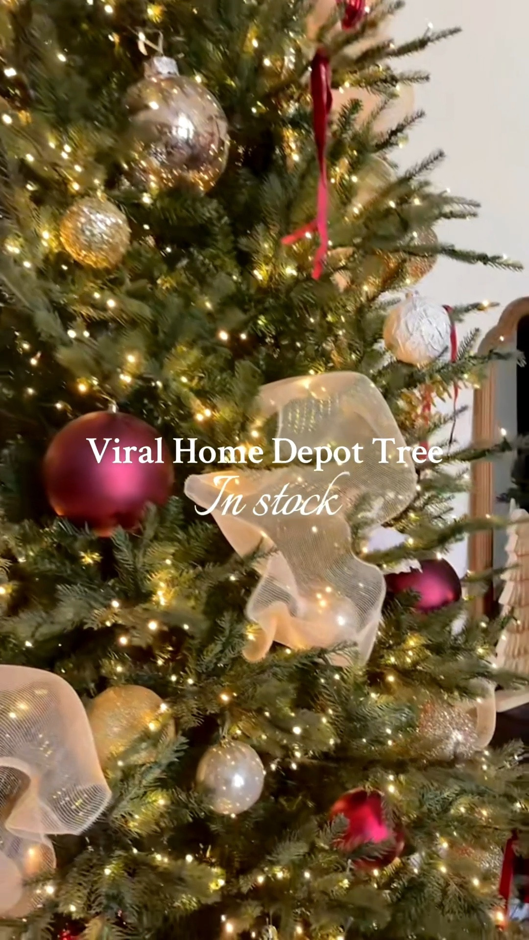 Viral Home Depot tree in stock! 

#LTKSeasonal #LTKHome