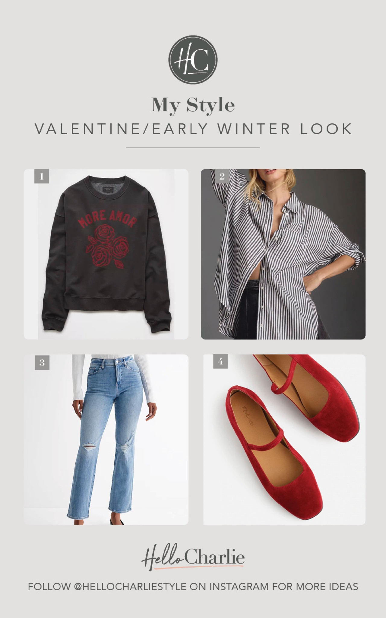 One more Valentine look that is great anytime of the year! For work I love to layer a button down under graphics and a chic shoe to dress up my look ❤️👠🌹


#LTKFindsUnder100 #LTKSeasonal #LTKOver40
