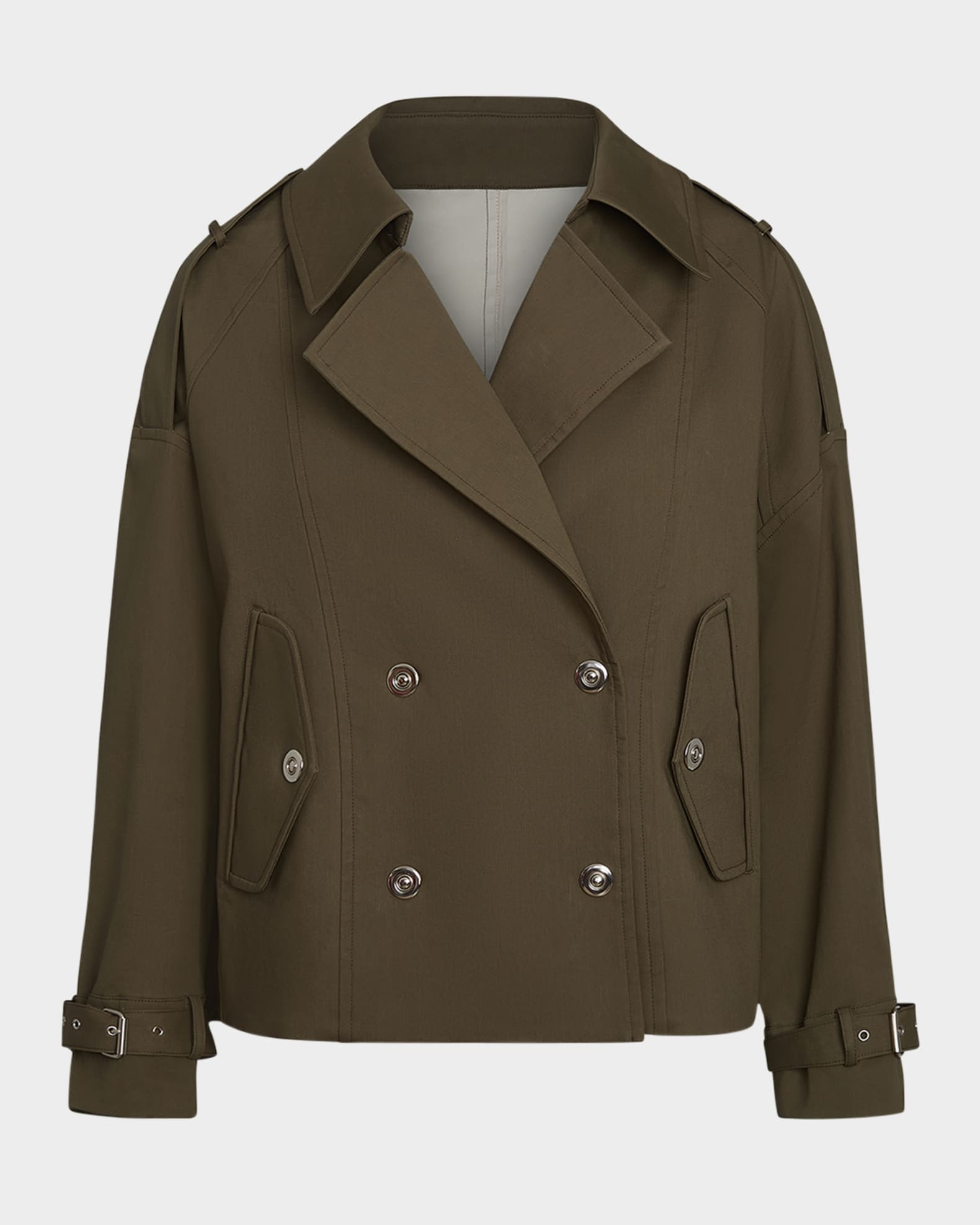 Bogie Short Trench Coat | Neiman Marcus