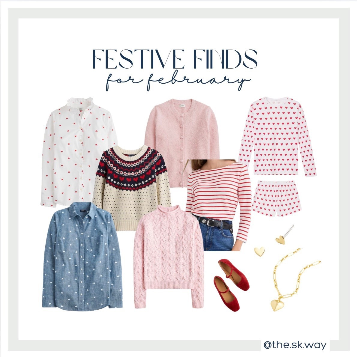 festive February finds to style throughout the whole month! 

#LTKSaleAlert #LTKValentine #LTKootd