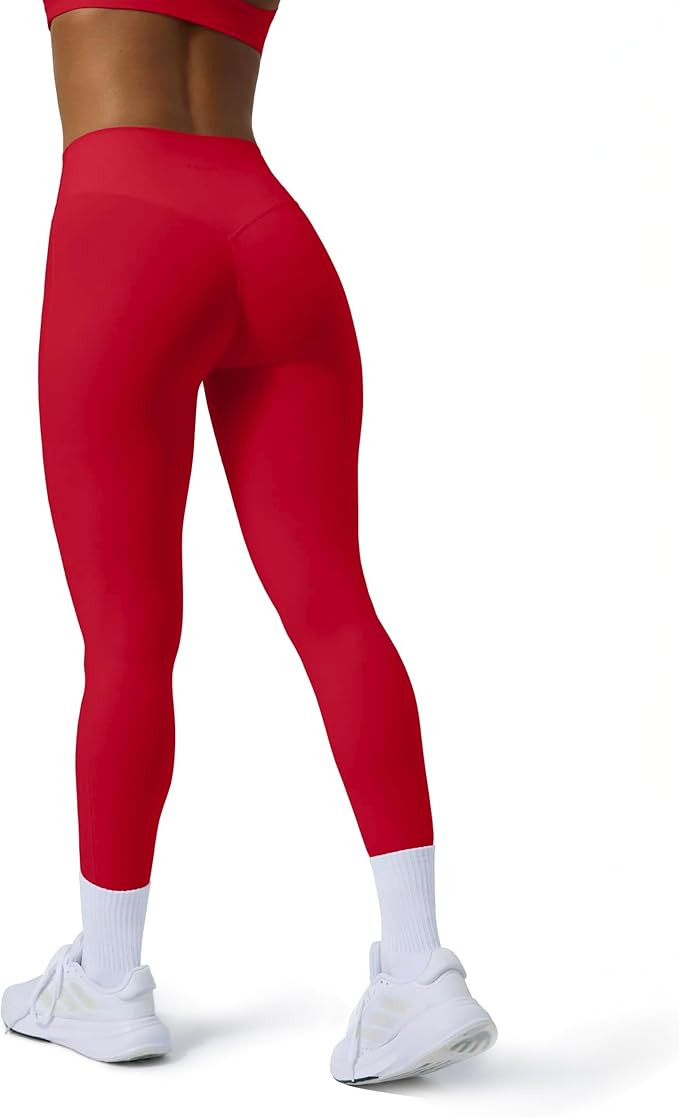 PAVOI ACTIVE Buttery Soft Workout Leggings for Women - High Waisted No Front Seam Gym Leggings Yo... | Amazon (US)