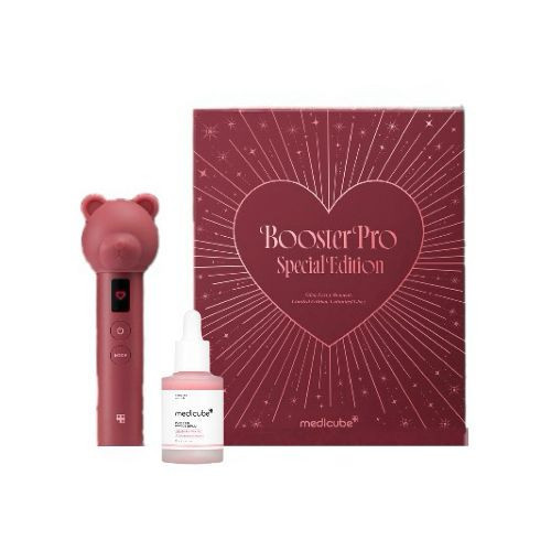 medicube - 2025 Booster Pro Holiday Special Set (Rosewood Edition) - 154g+60g+30ml | Stylevana