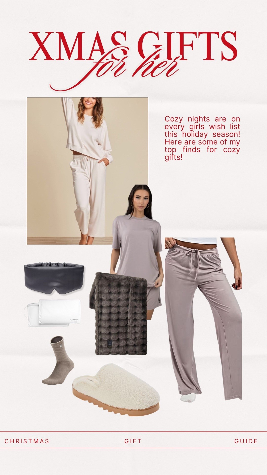 Looking for the coziest gifts for her? 🛍️ I rounded up my favorite cozy finds — think fuzzy slippers, luxe robes, and all things soft and warm. Perfect for your mom, sister, or best friend (or to treat yourself). 💕 #CozyGiftsForHer #HolidayGiftGuide

#LTKHoliday #LTKGiftGuide #LTKBeauty