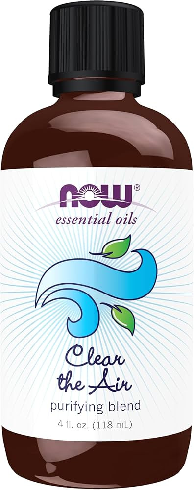 NOW Essential Oils, Clear the Air Oil Blend, Purifying Aromatherapy Scent, Blend of Pure Essentia... | Amazon (US)