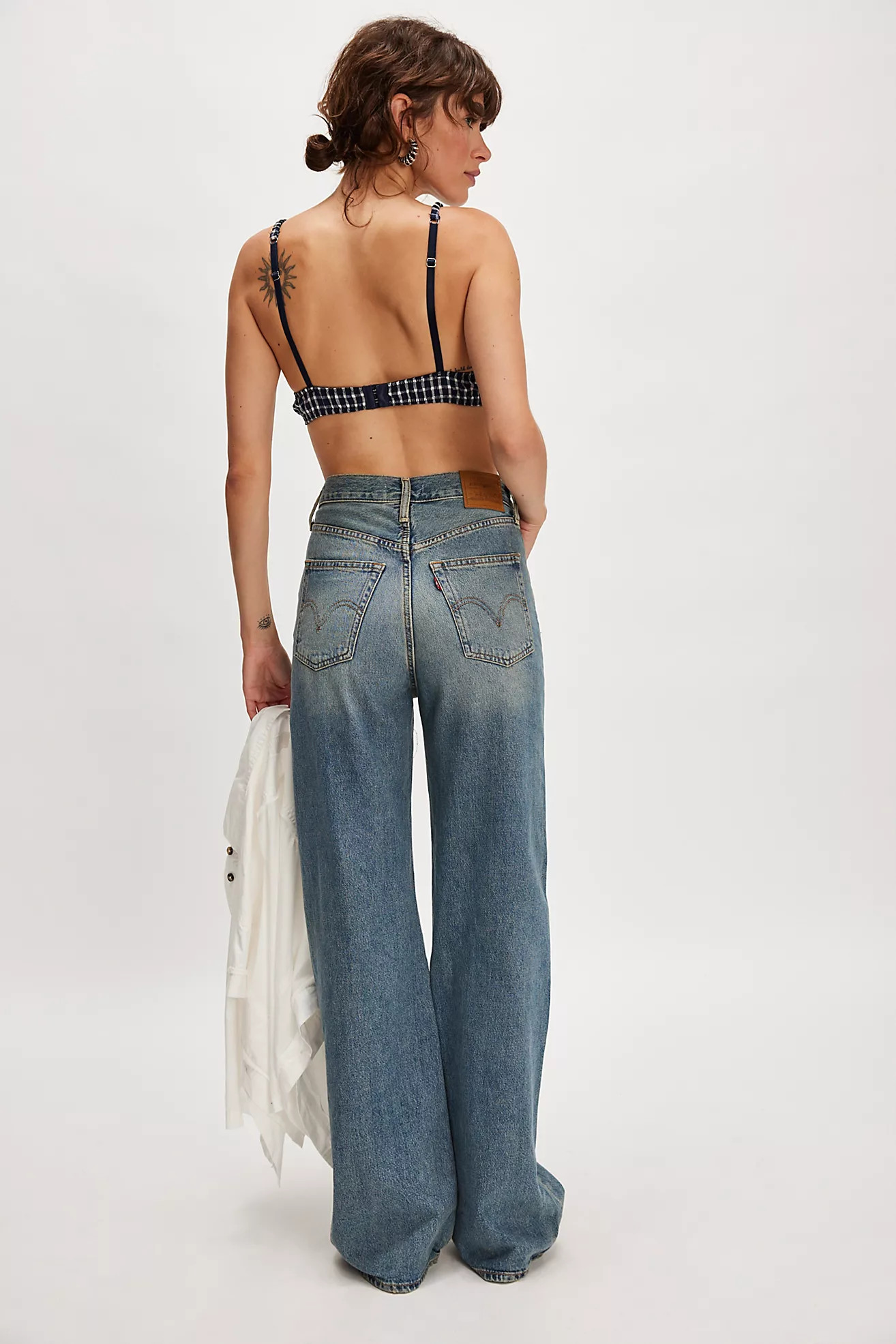 Levi's Ribcage Wide-Leg Jeans | Free People (Global - UK&FR Excluded)