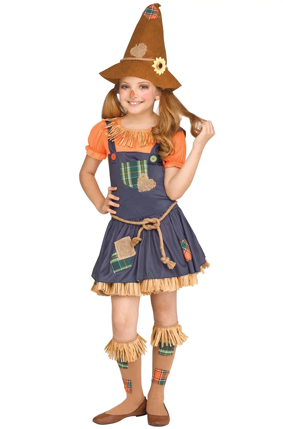 Sweet Scarecrow Girl Child Costume | Walmart (US)