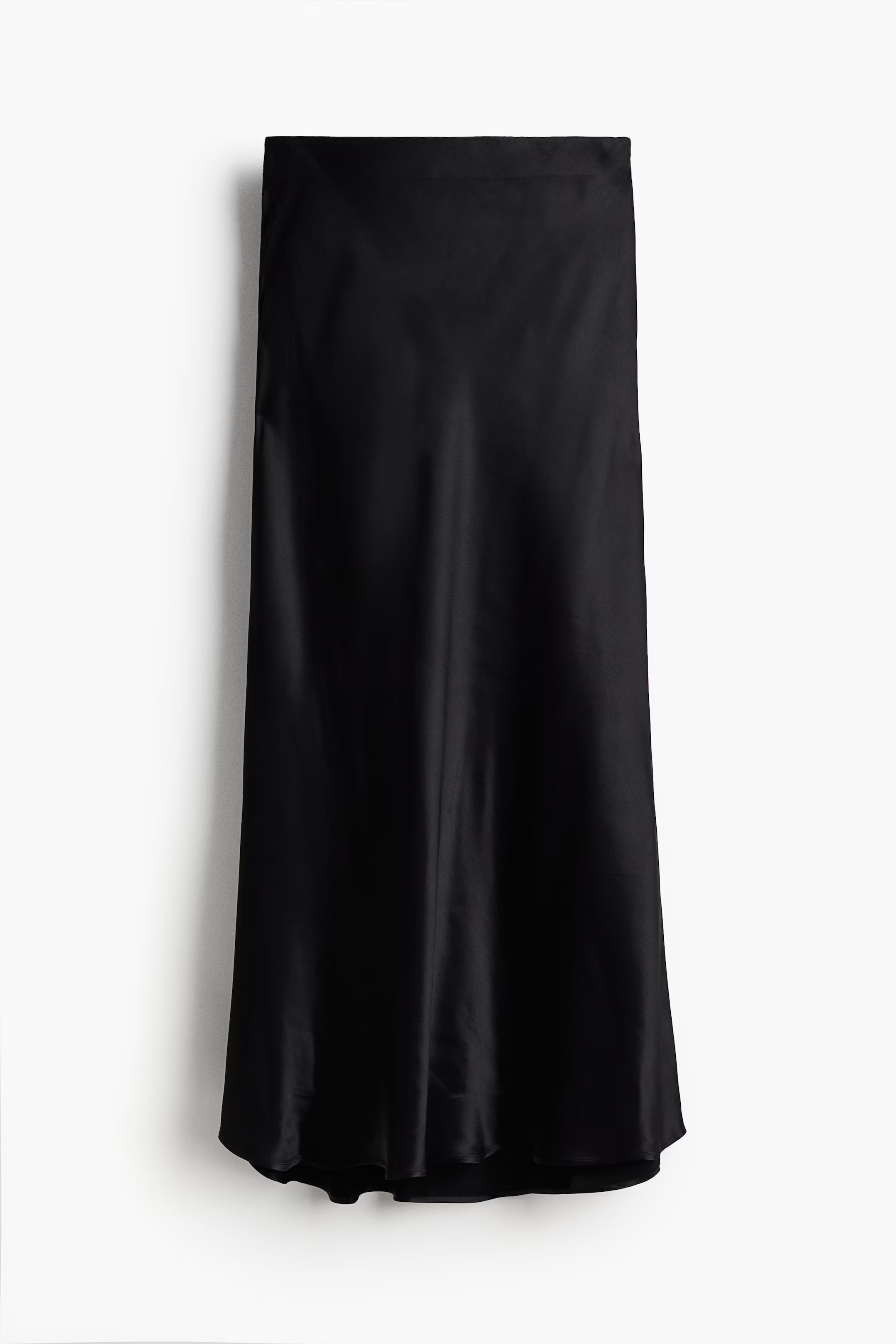Maxi Skirt - Regular waist - Long - Black - Ladies | H&M US | H&M (US + CA)