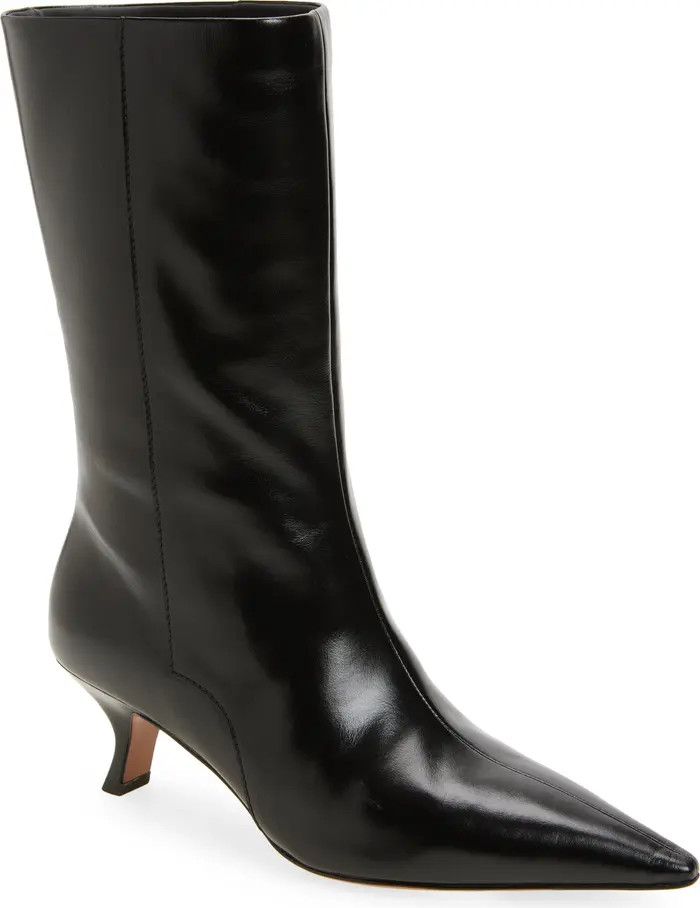 Mott Pointed Toe Kitten Heel Boot (Women) | Nordstrom