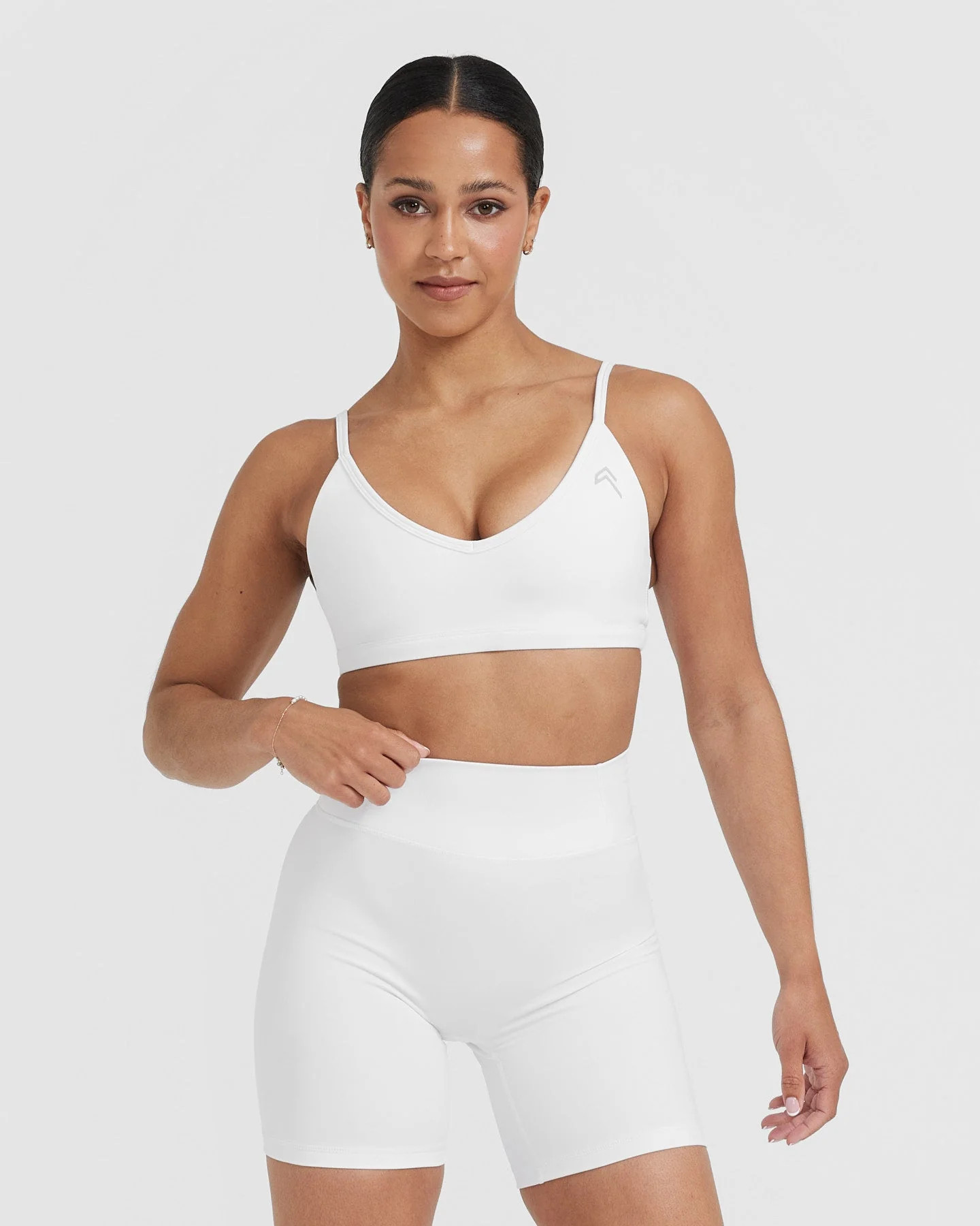 Timeless Strappy Bralette 
 White | Oner Active (UK / US)
