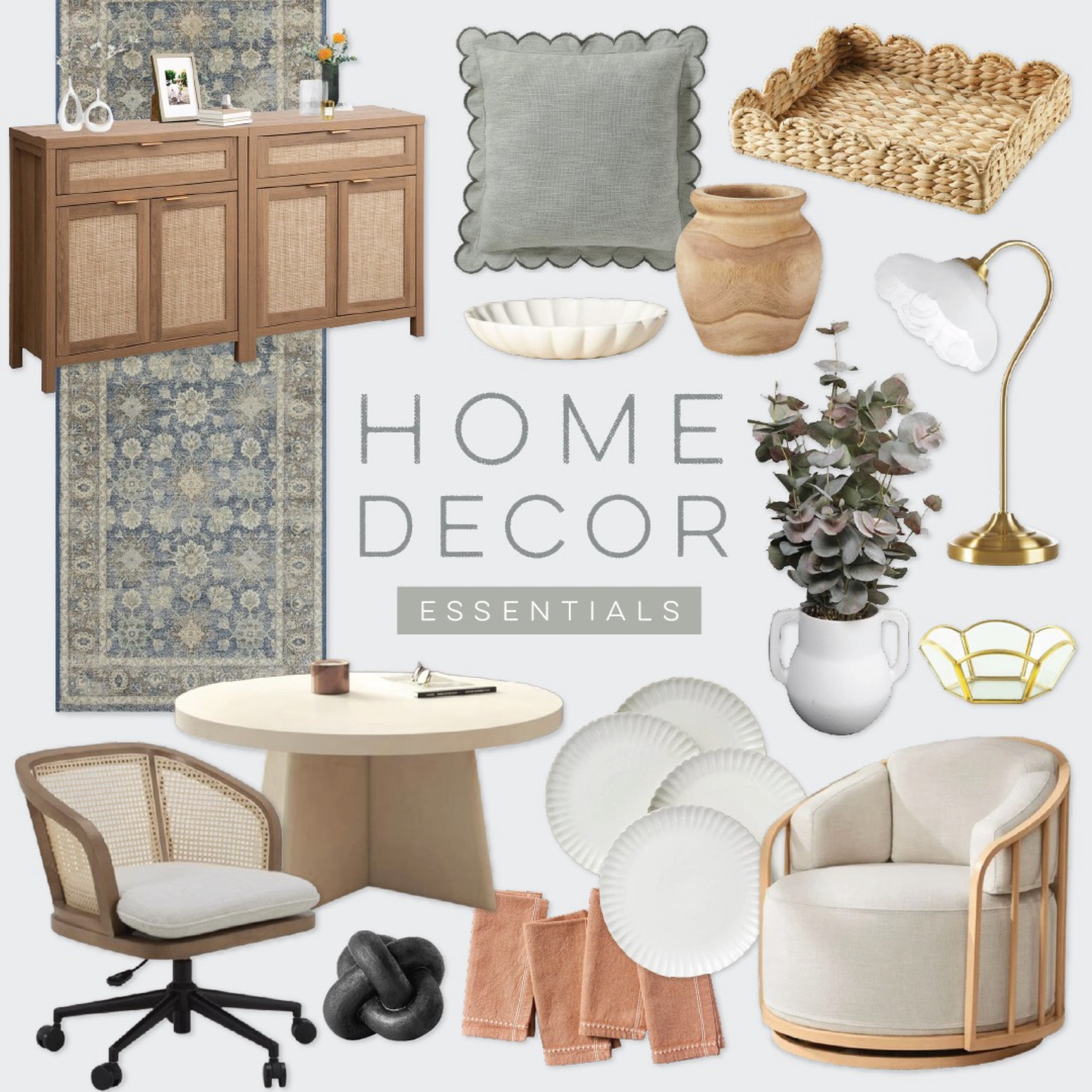 Transform your space, one scalloped detail at a time!  Whether it’s the perfect accent chair or the cutest tray, these finds are a must for every room. Let the redecorating begin!

#RoomRefresh #HomeEssentials #DecorLovers

#LTKFamily #LTKHome