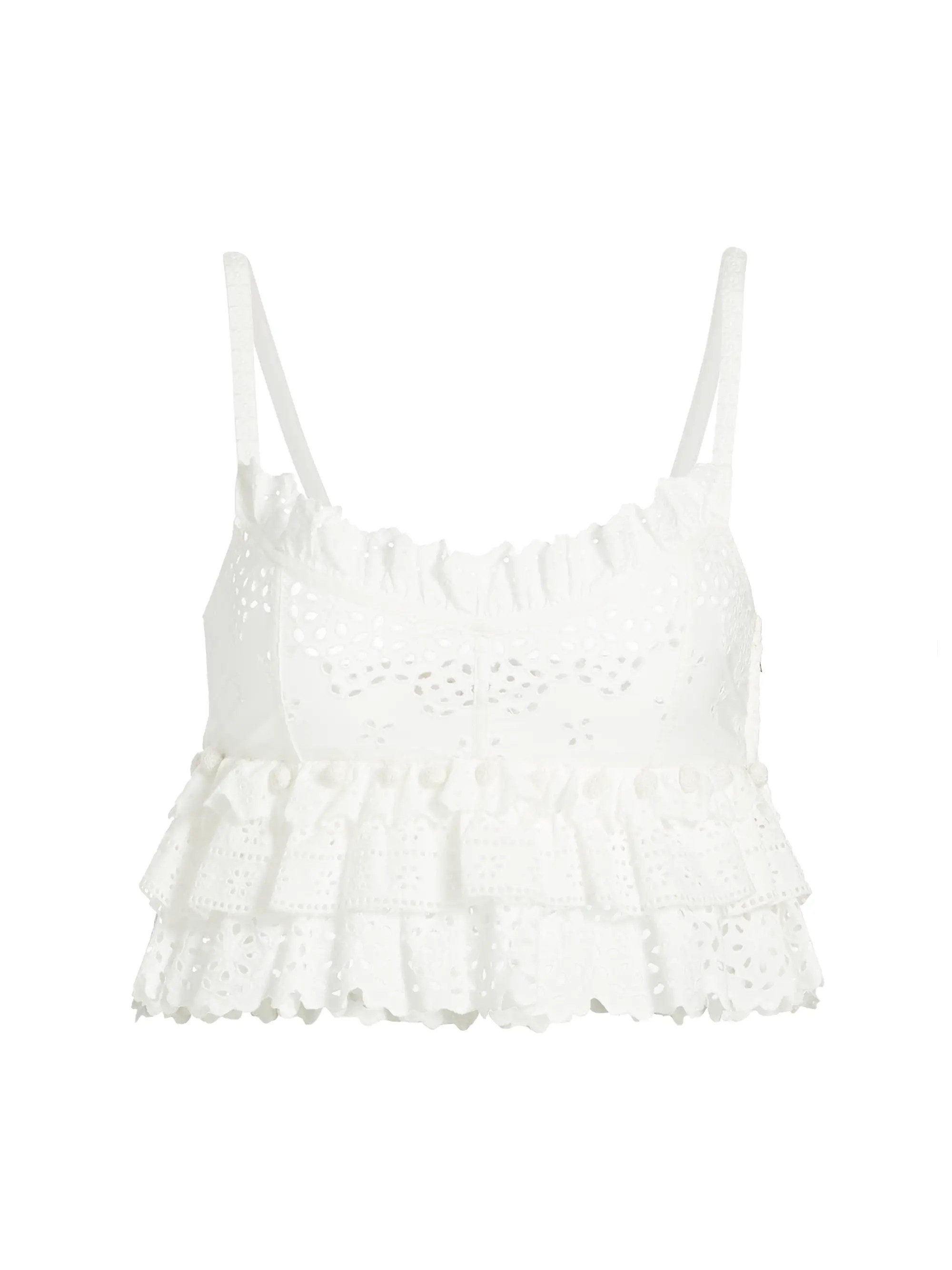 CowrieAll Crop TopsUlla JohnsonClarissa Eyelet Fitted Crop Top$250
            
          SELECT ... | Saks Fifth Avenue