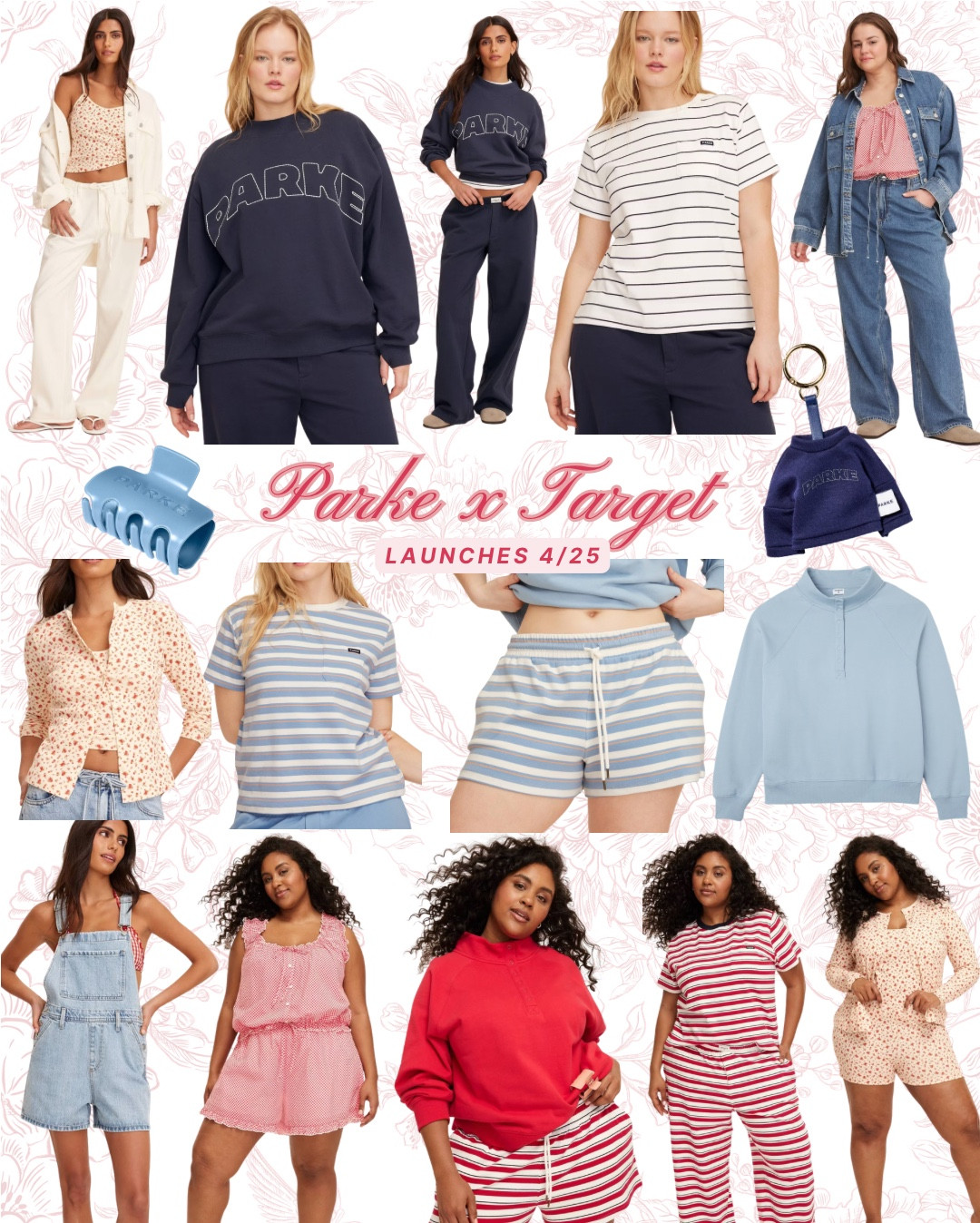 •Parke x Target is finally coming! 🤍 launching Saturday 4/25 at 2AM CST and it’s GOOD. Think effortless, elevated basics with that signature Parke feel — but at Target prices (!!)

Setting my alarm because these will go fast 🫶🏼 Head to my LTK or ShopMy for easy access on launch day.• 