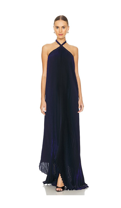 L'IDEE Deesse Gown in Navy. - size 14/XL | Revolve Clothing (Global)