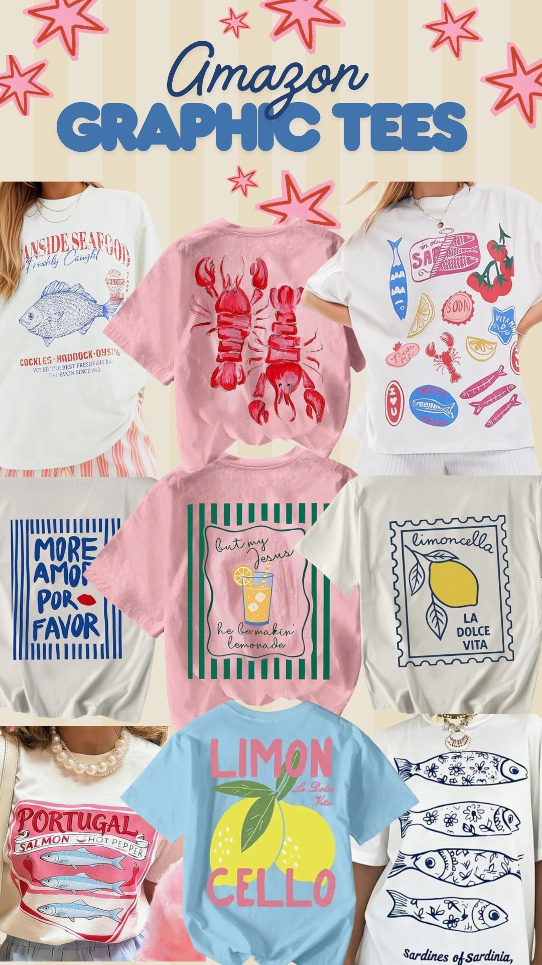 Cute summer graphic tees!

Amazon fashion style summer lemon tshirt vacation oversized tee

#LTKSeasonal #LTKootd
