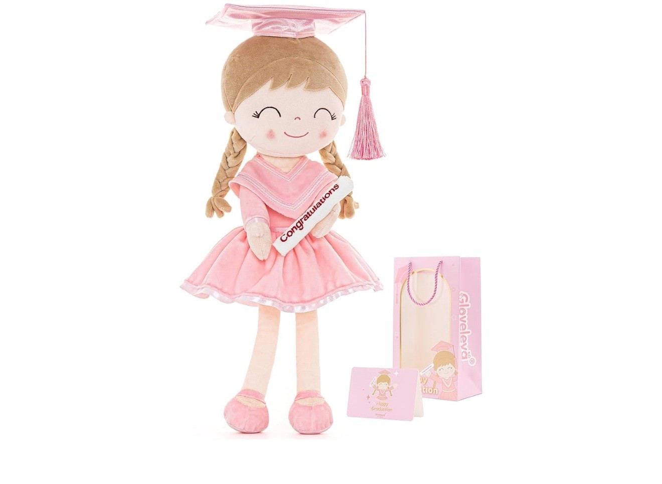 how adorable is this graduation doll! 