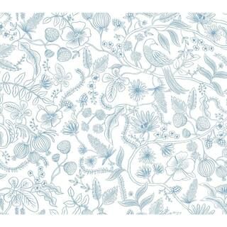45 sq. ft. Aviary Peel and Stick Wallpaper | The Home Depot