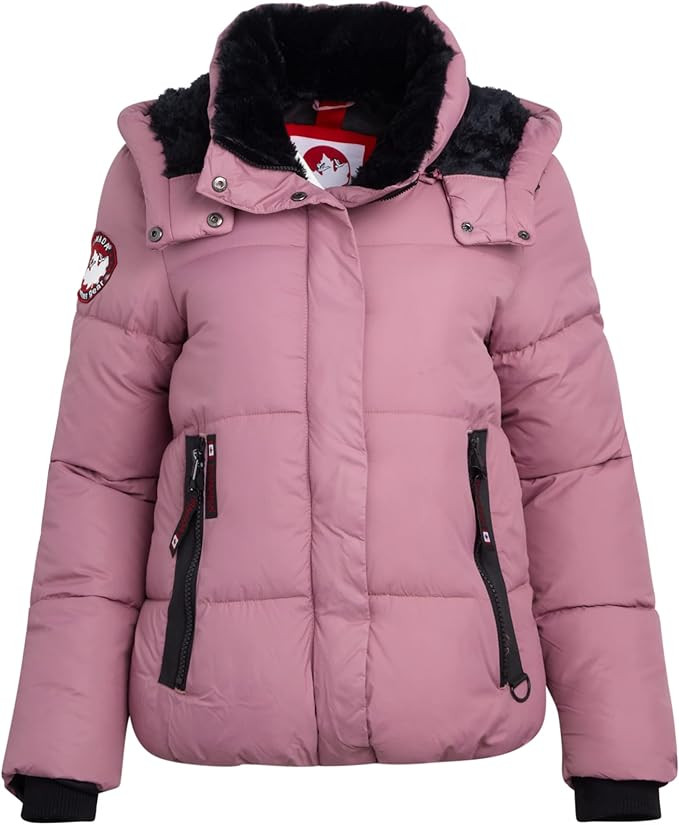 CANADA WEATHER GEAR Women's Winter Coat - Heavyweight Snow Jacket - Quilted Bubble Puffer Ski Jac... | Amazon (US)