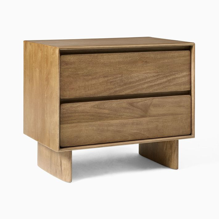 Anton Solid Wood Closed Grand Nightstand (28") | West Elm (US)