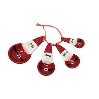Santa Ceramic Measuring Spoon Set by Ashland® in Red | Michaels® | Michaels Stores