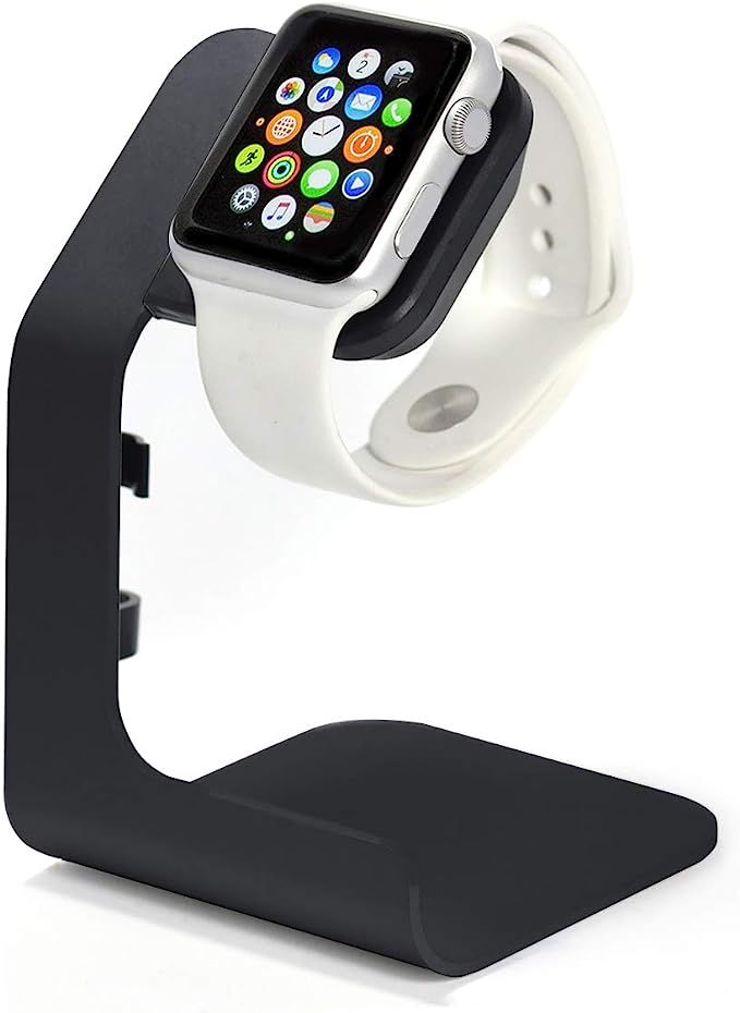 Apple Watch Stand-Tranesca Apple Watch Charger Stand Holder Dock for Series 7/6 / 5/4 / 3/2 / 1an... | Amazon (US)
