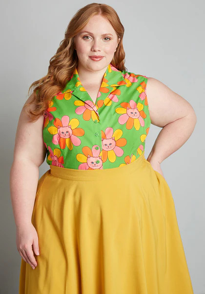 ModCloth x Marisol Muro Showing Up Chic Sleeveless Top | ModCloth