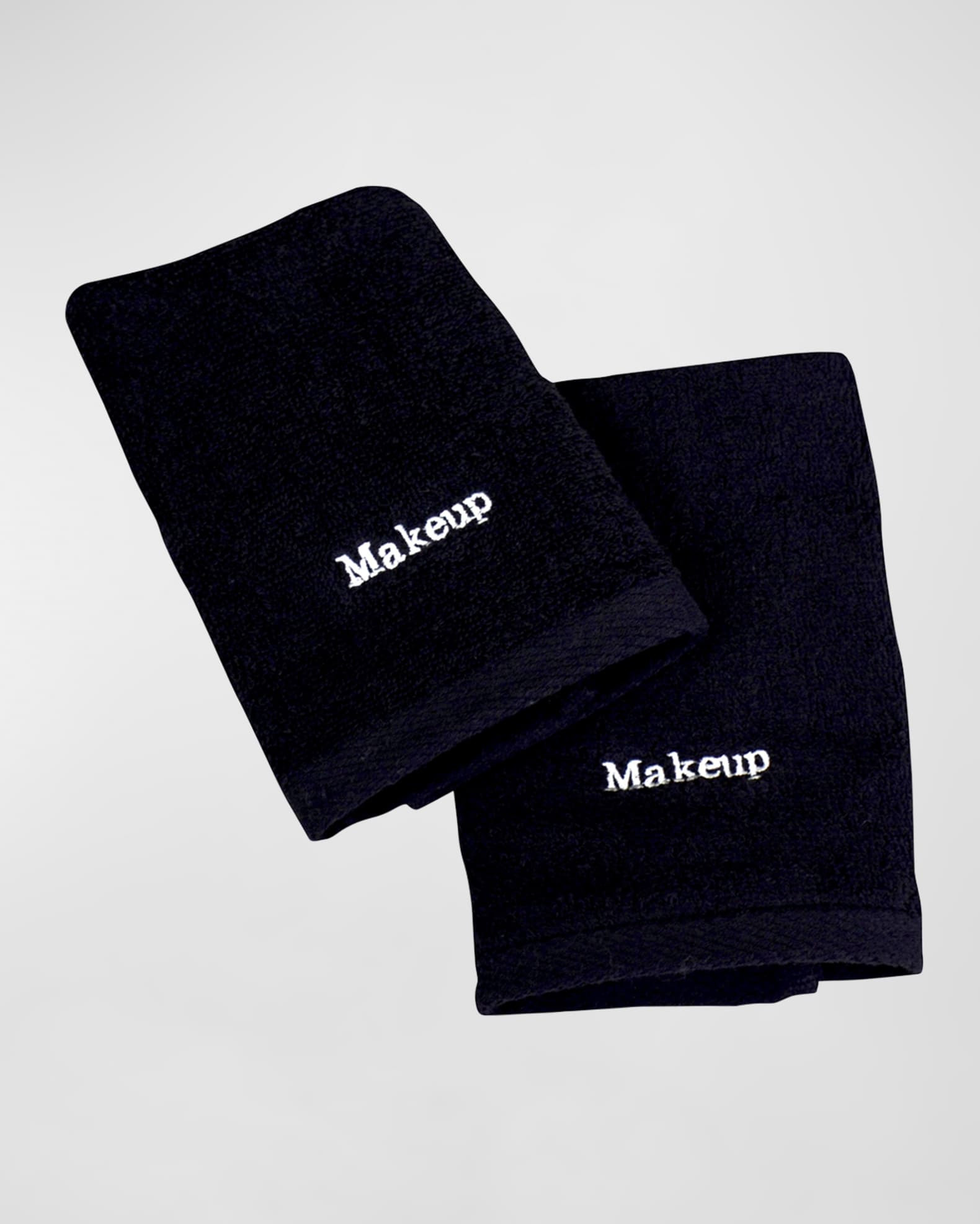 Black Makeup Towel Set | Neiman Marcus