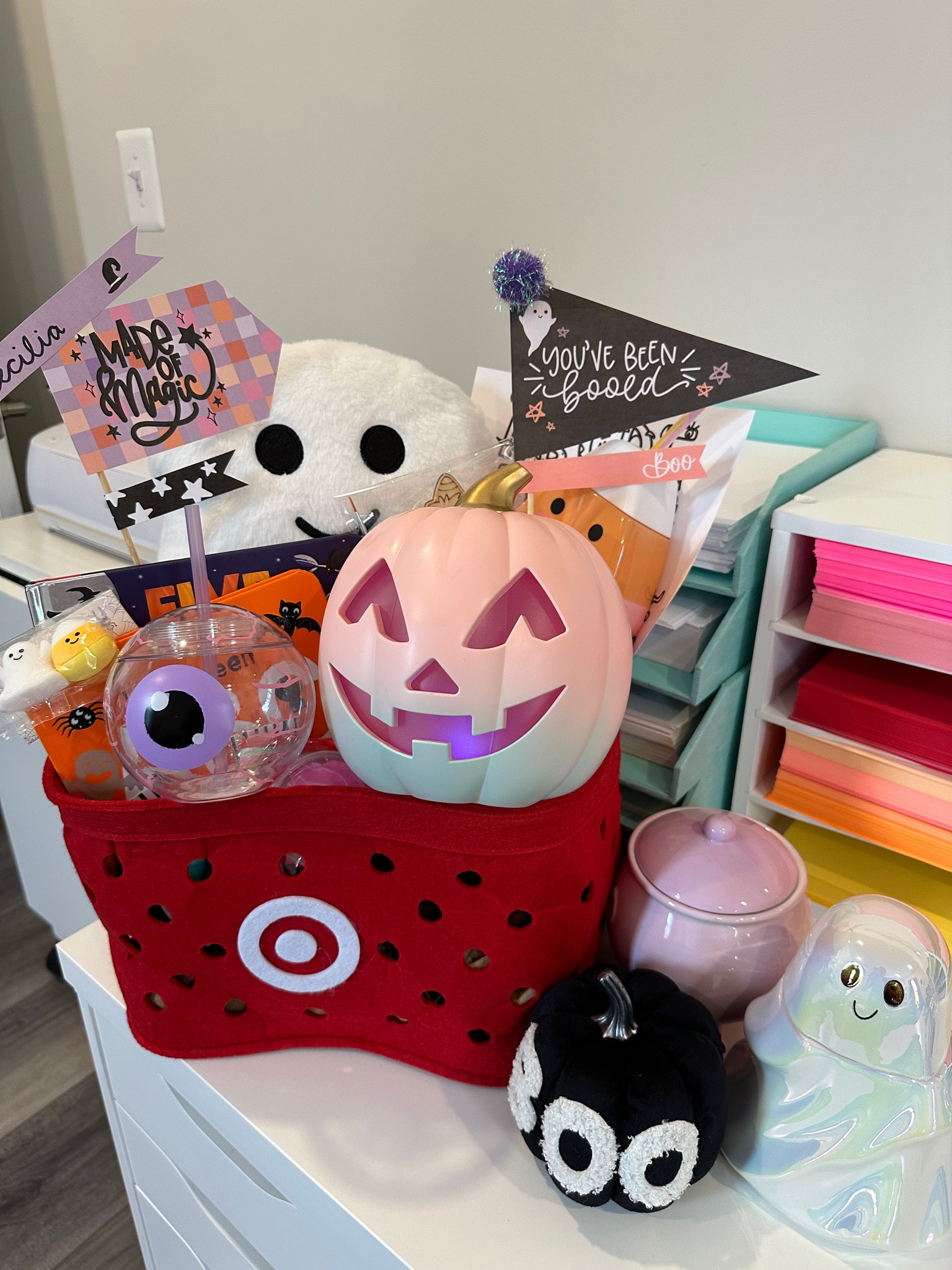 // ✨Boo Basket✨// 

@thelettervee 

#LTKHalloween #LTKKids #LTKSeasonal