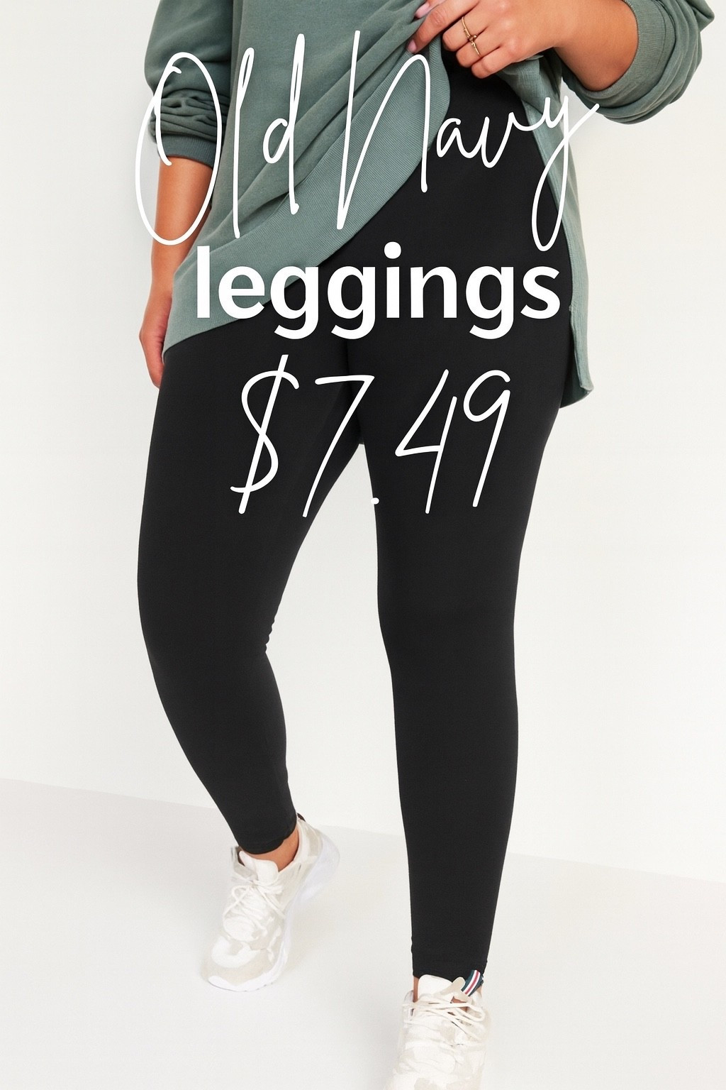 These Old Navy leggings are only $7.49 today 👀🔥 A true everyday essential!

old navy leggings, $7 leggings, black leggings, athleisure, comfy basics, affordable finds, winter essentials, soft leggings, cozy outfit, leggings on sale, budget friendly style, mom style, everyday wear, casual outfit, wardrobe staples

#LTKHoliday #LTKmomlife #LTKMidsize