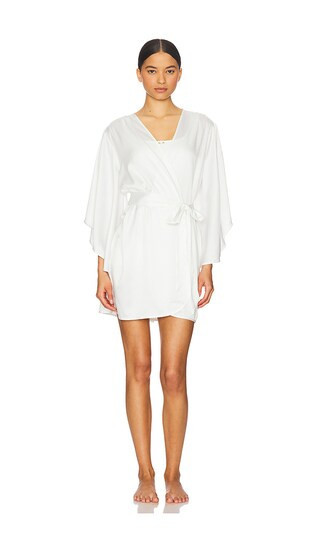 homebodii Luna Robe in White. - size L | Revolve Clothing (Global)