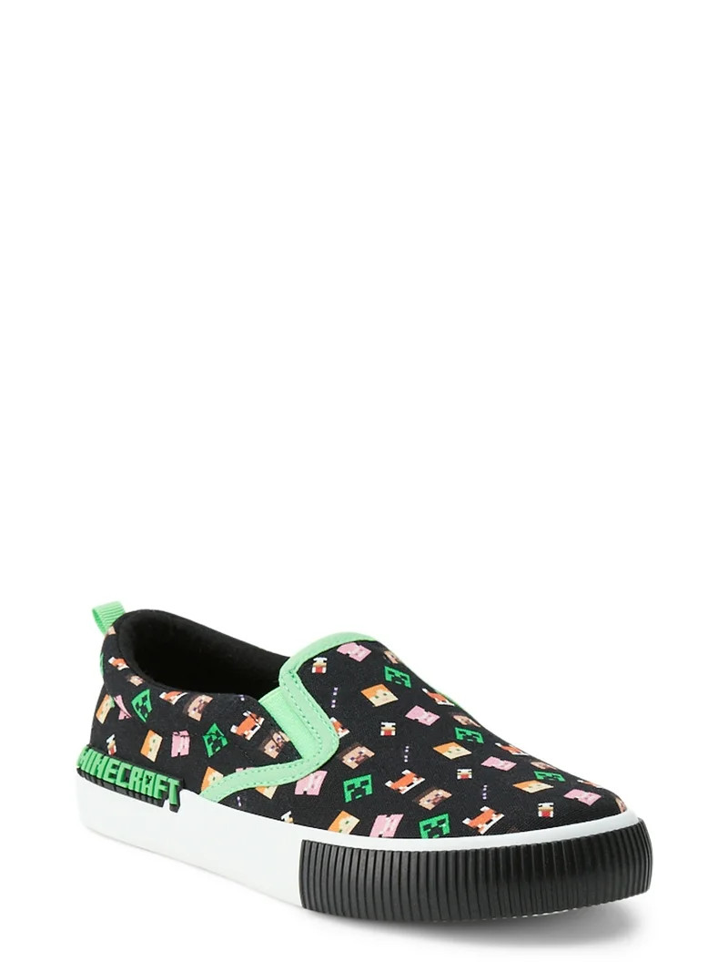Minecraft Little & Big Kids Slip-On Sneakers | Walmart (US)
