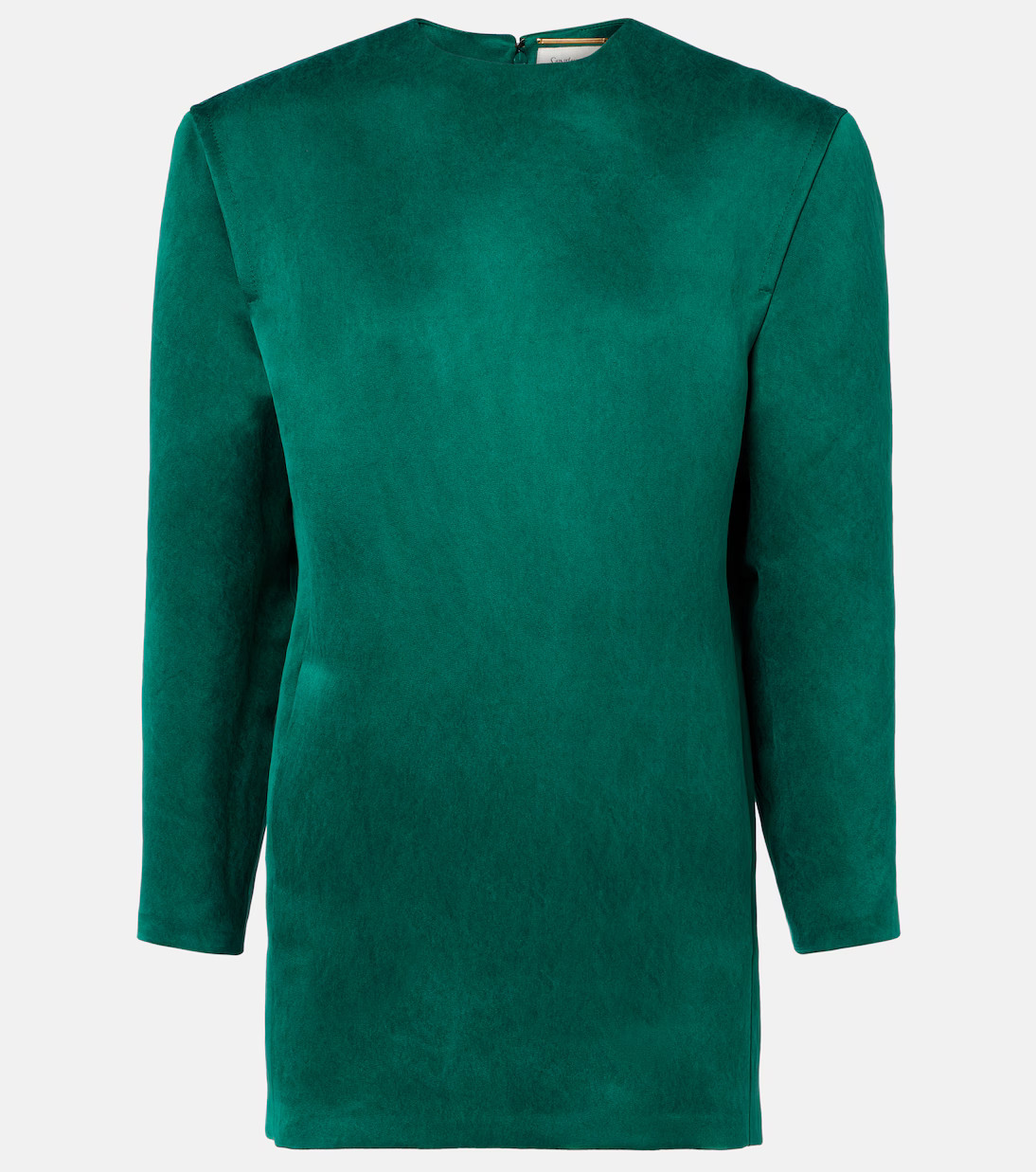 Silk satin minidress | Mytheresa (US/CA)