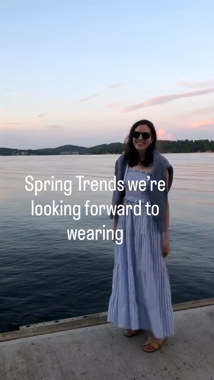 Spring trends we’re looking forward to wearing 🩵

butter yellow, blush pink, trench coats, coastal stripes, shades of blue.￼

easter dress women 
spring dresses 
spring outfits 2026



#LTKSaleAlert #LTKstorytime #LTKSeasonal