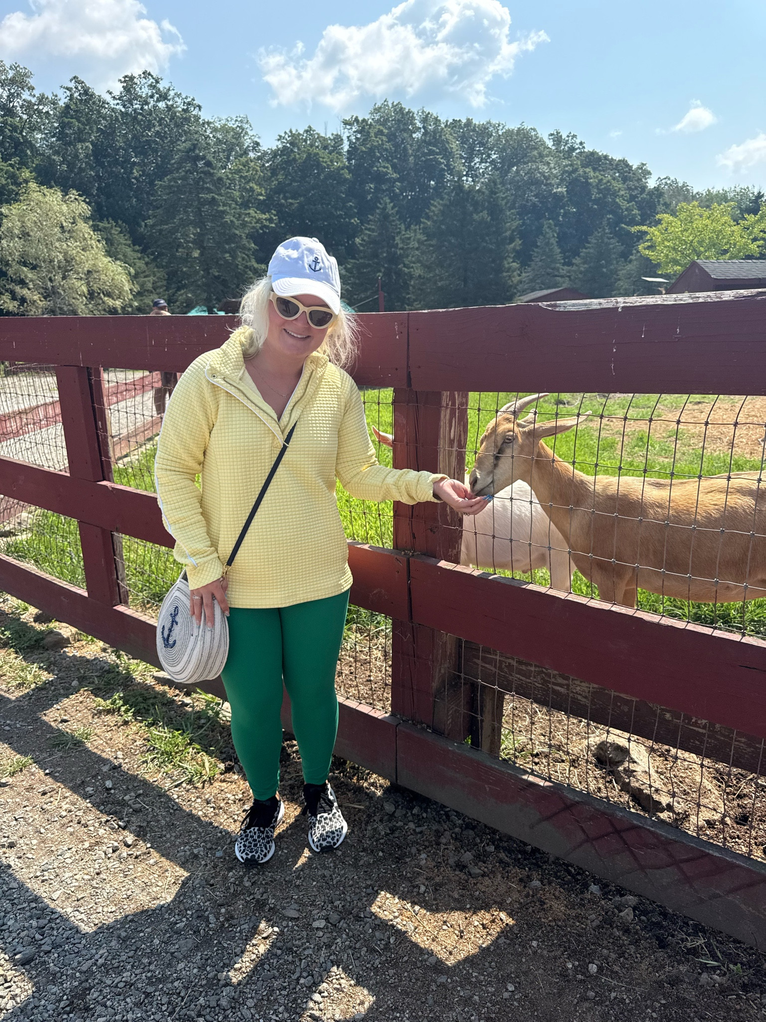 Weekend fun. How cute are these goats?

#LTKootd #LTKActive #LTKPetite