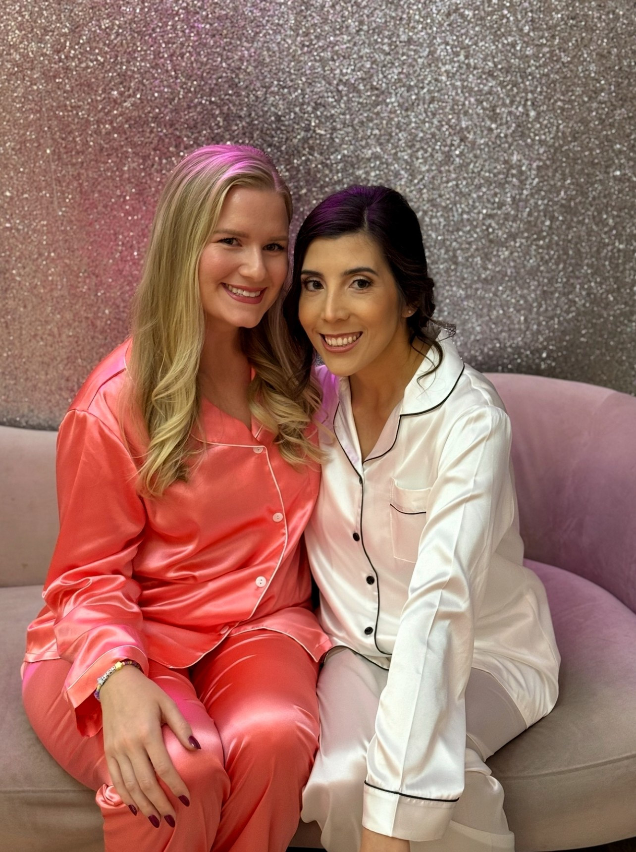 Wedding day PJ’s for bride and bridesmaid! 

#LTKParties #LTKWedding