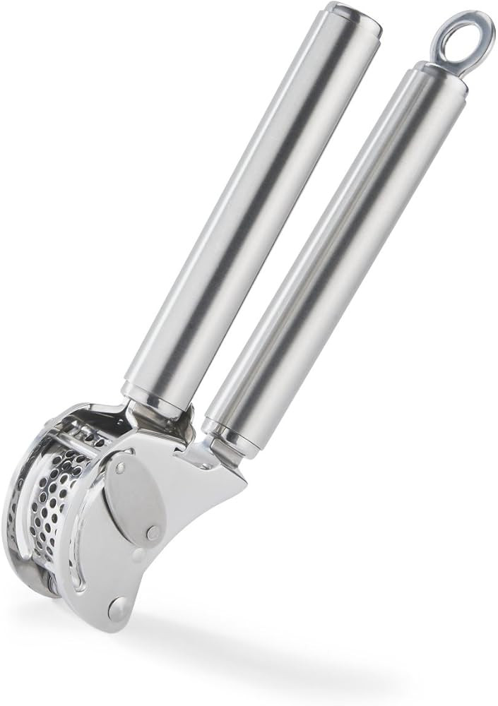 Rösle 12895 Stainless Steel Garlic & Ginger Press with Scraper for Effortless Mincing with Easy ... | Amazon (US)