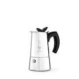 Bialetti - Musa, Stovetop Coffee Maker, Suitable for all Types of Hobs, Stainless Steel, 4 Cups, Silver | Amazon (US)