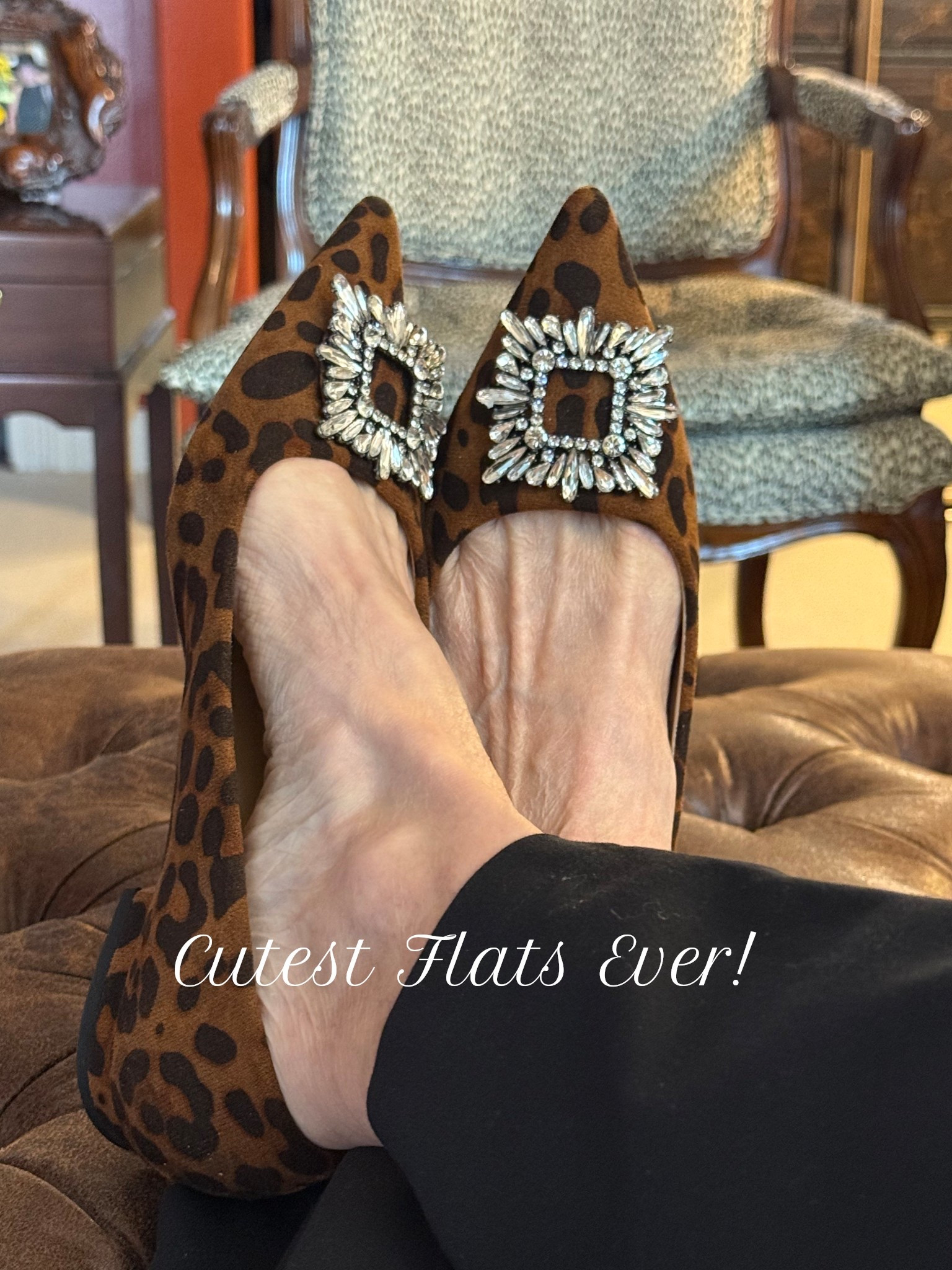I’m not one to obsess over much, but I am obsessed with these adorable leopard flats! And I don’t usually wear flats! They are really true to size (I wear 7) -and they are quite comfortable! They are the purr- fect upstyle to your fall wardrobe. 

#LTKShoeCrush #LTKStyleTip #LTKSeasonal