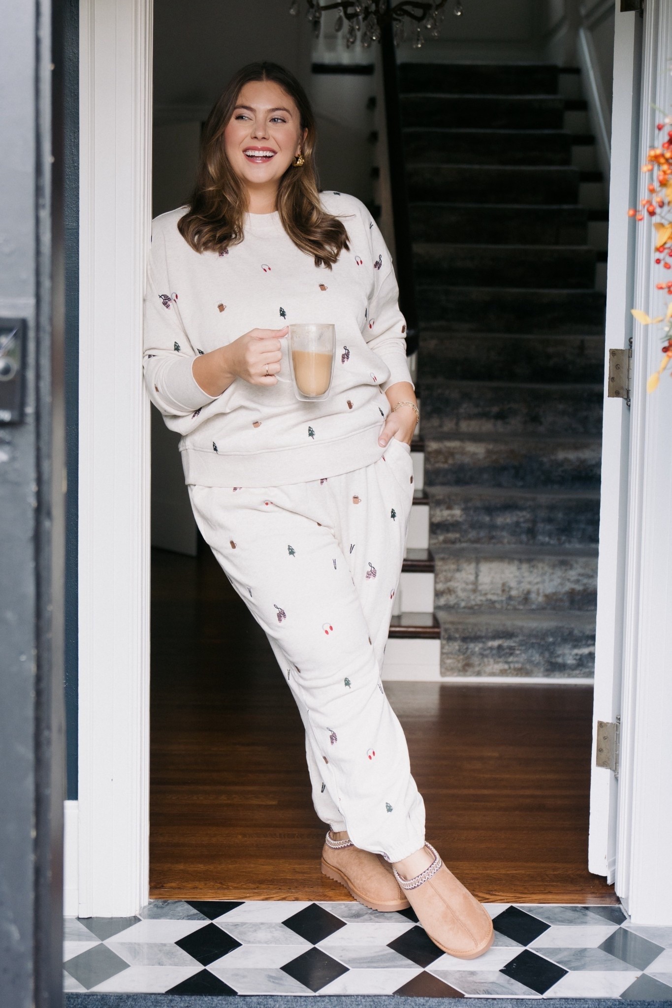 Cozy holiday outfit - wearing size 1X in everything. 

#LTKPlusSize #LTKHoliday #LTKStyleTip