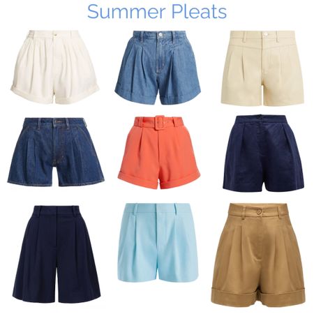 These pleated shorts are summer-ready!  Pair them with your fave top for a chic look. #SummerStyle #ShortsSeason #SummerMustHaves #PleatedShorts #FashionFaves #StyleInspo #SummerShorts




#LTKSeasonal #LTKstyletip #LTKover40