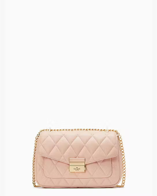 Carey Medium Flap Shoulder Bag | Kate Spade Outlet